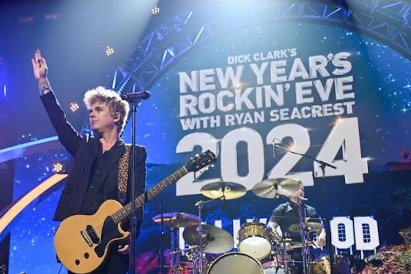 Watch Green Day perform at 2024 Dick Clark’s New Year’s Rockin’ Eve