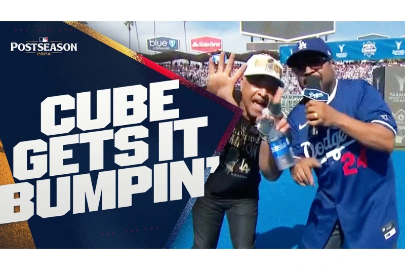 Watch Ice Cube perform at LA Dodgers’ 2024 World Series Championship